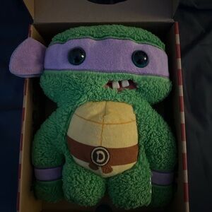 Nickelodeon Green and Purple Plush Turtle